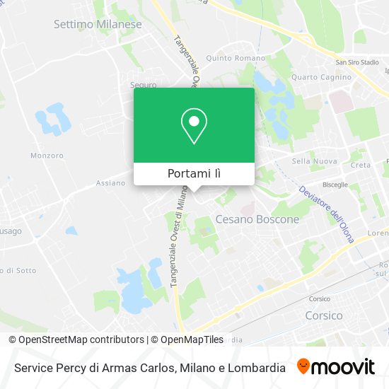Mappa Service Percy di Armas Carlos