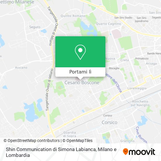 Mappa Shin Communication di Simona Labianca