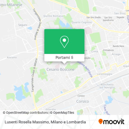 Mappa Lusenti Rosella Massimo