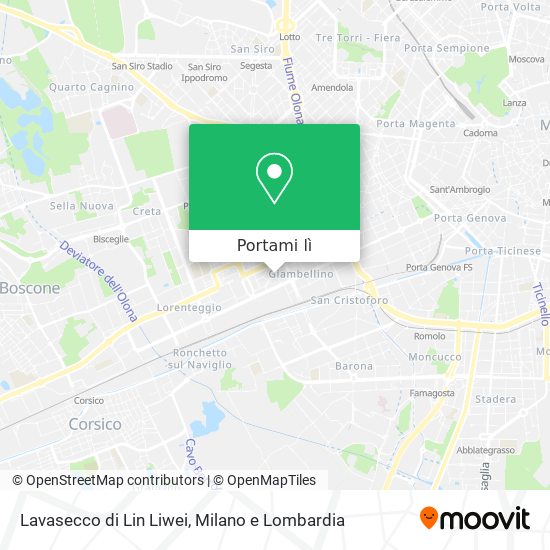 Mappa Lavasecco di Lin Liwei