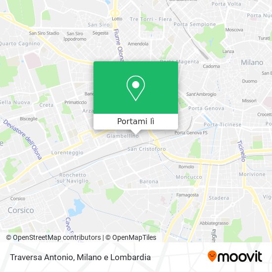 Mappa Traversa Antonio