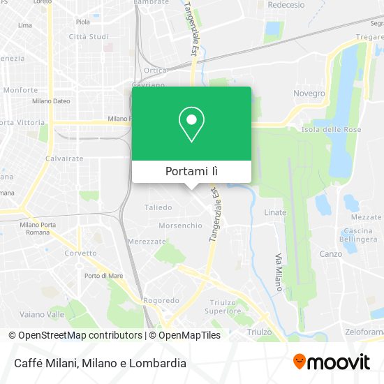 Mappa Caffé Milani