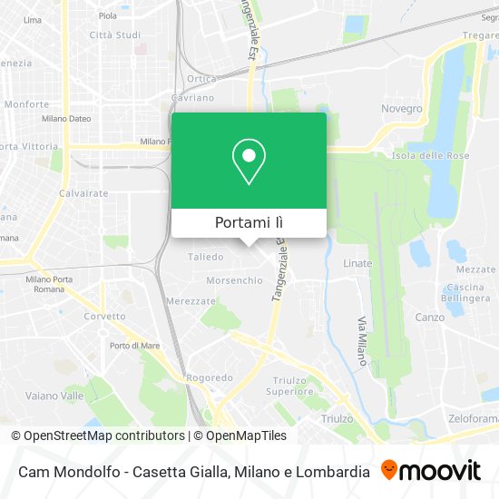Mappa Cam Mondolfo - Casetta Gialla