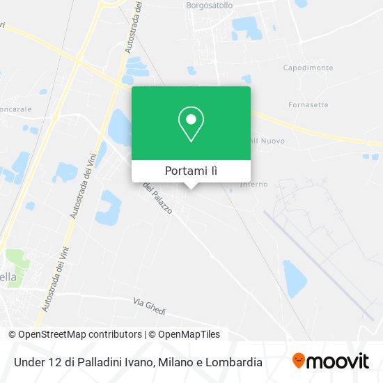 Mappa Under 12 di Palladini Ivano