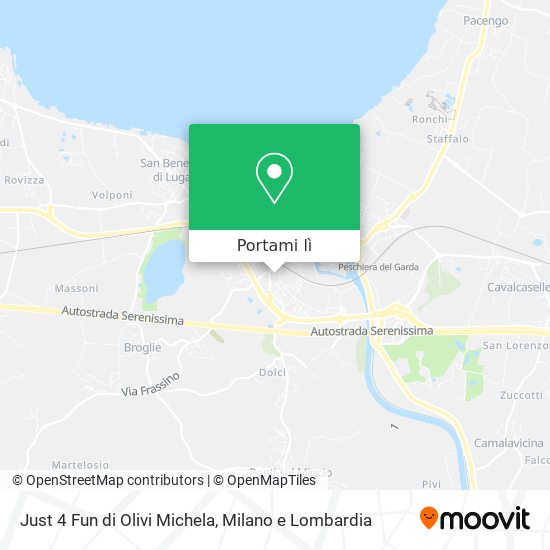 Mappa Just 4 Fun di Olivi Michela