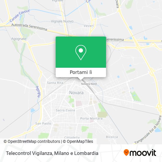 Mappa Telecontrol Vigilanza