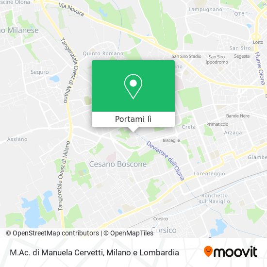 Mappa M.Ac. di Manuela Cervetti