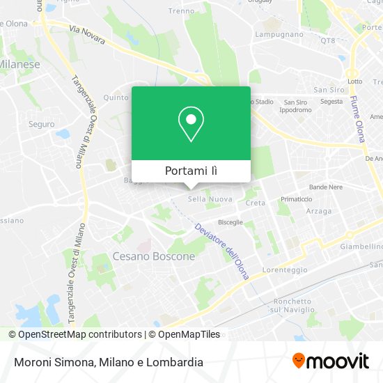 Mappa Moroni Simona