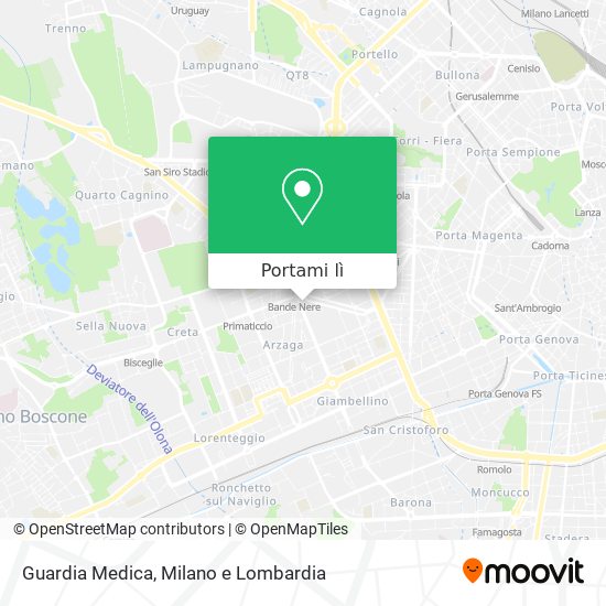 Mappa Guardia Medica