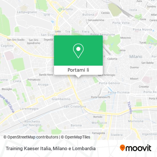 Mappa Training Kaeser Italia