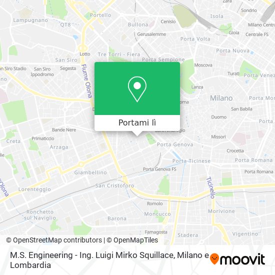 Mappa M.S. Engineering - Ing. Luigi Mirko Squillace