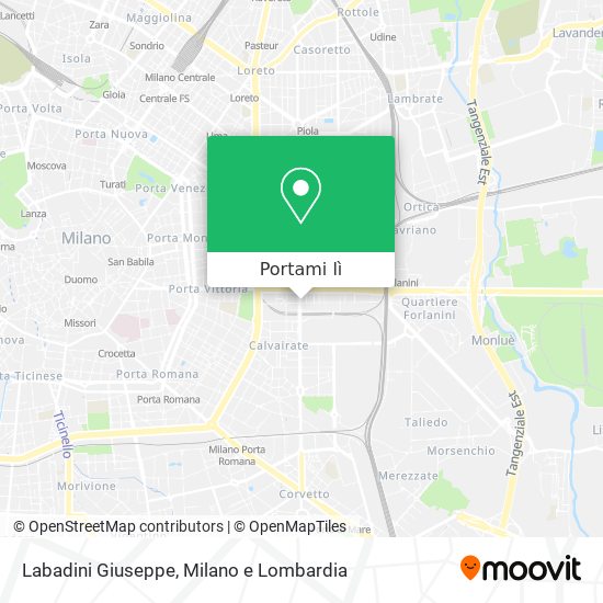 Mappa Labadini Giuseppe