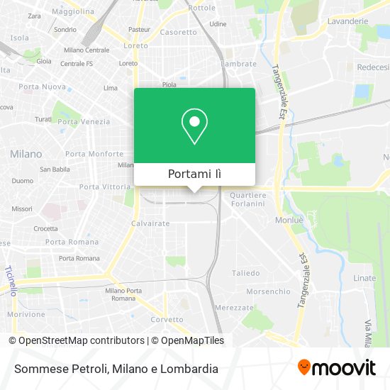 Mappa Sommese Petroli
