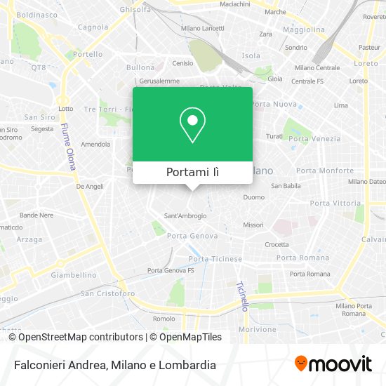 Mappa Falconieri Andrea