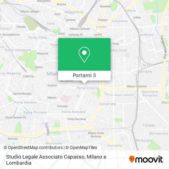 Mappa Studio Legale Associato Capasso