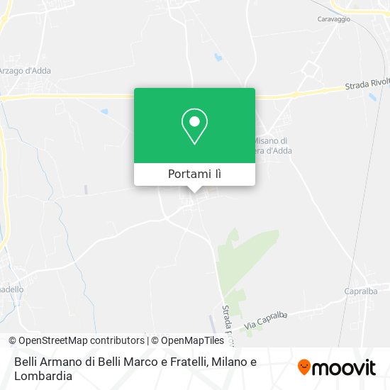 Mappa Belli Armano di Belli Marco e Fratelli