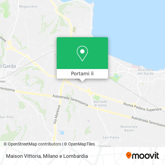 Mappa Maison Vittoria