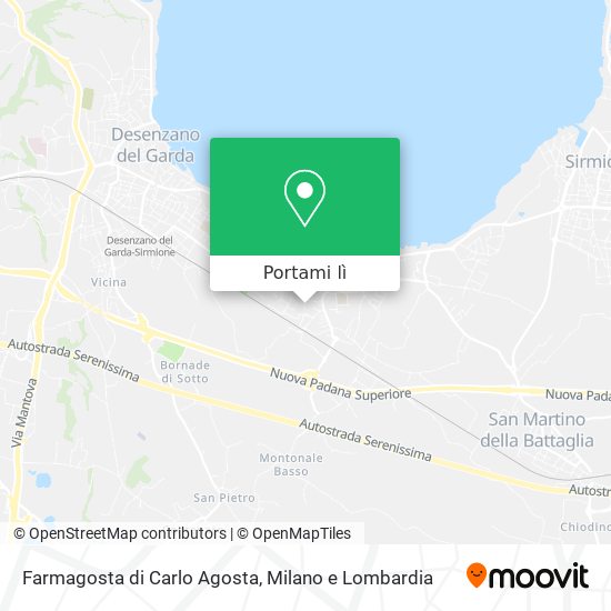 Mappa Farmagosta di Carlo Agosta