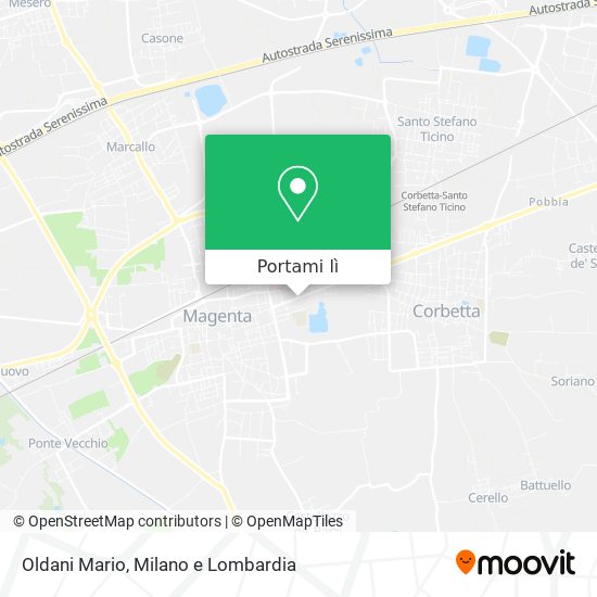 Mappa Oldani Mario