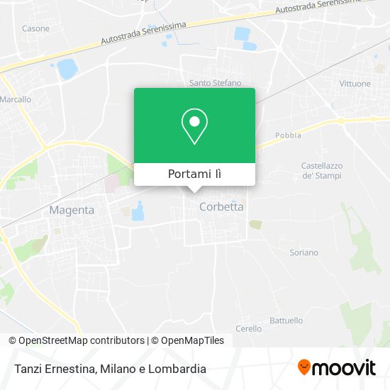 Mappa Tanzi Ernestina