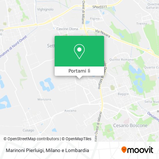 Mappa Marinoni Pierluigi