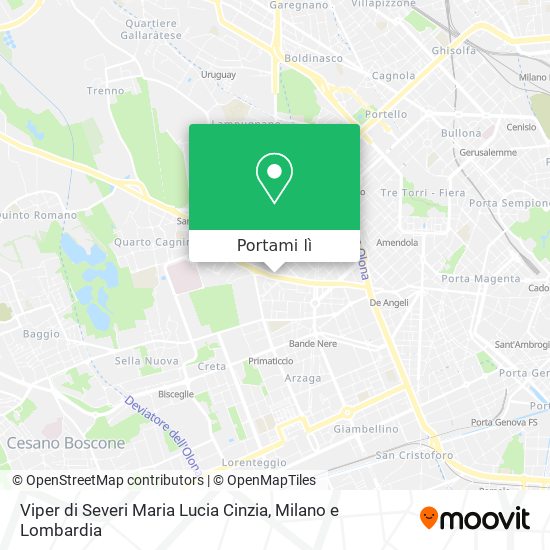 Mappa Viper di Severi Maria Lucia Cinzia