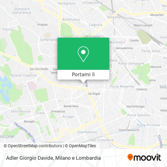 Mappa Adler Giorgio Davide