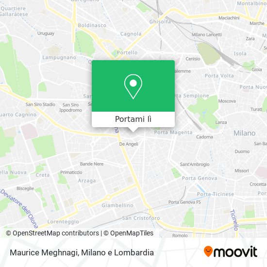Mappa Maurice Meghnagi
