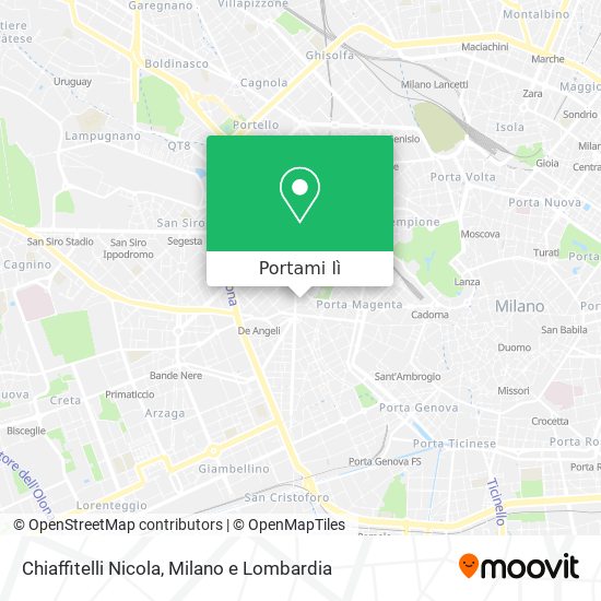 Mappa Chiaffitelli Nicola