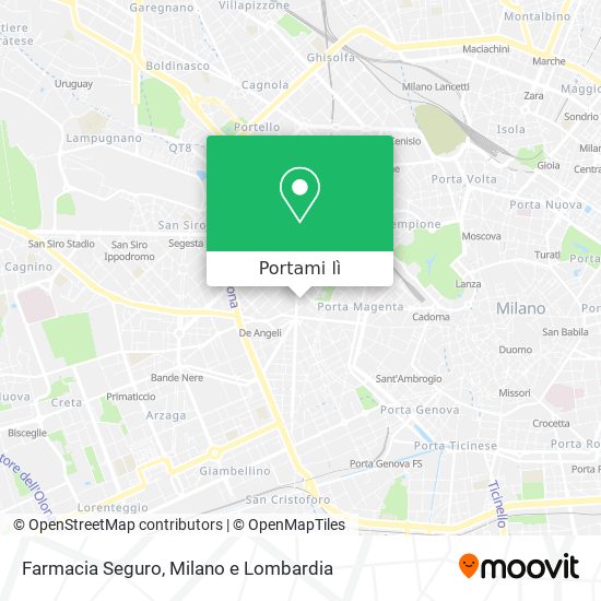 Mappa Farmacia Seguro