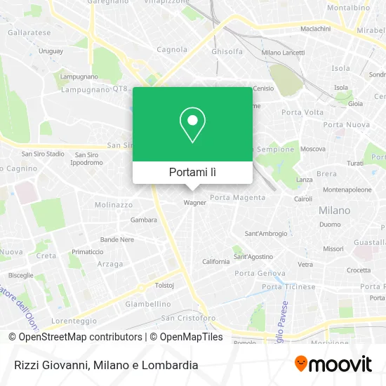Mappa Rizzi Giovanni