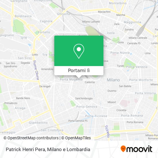 Mappa Patrick Henri Pera