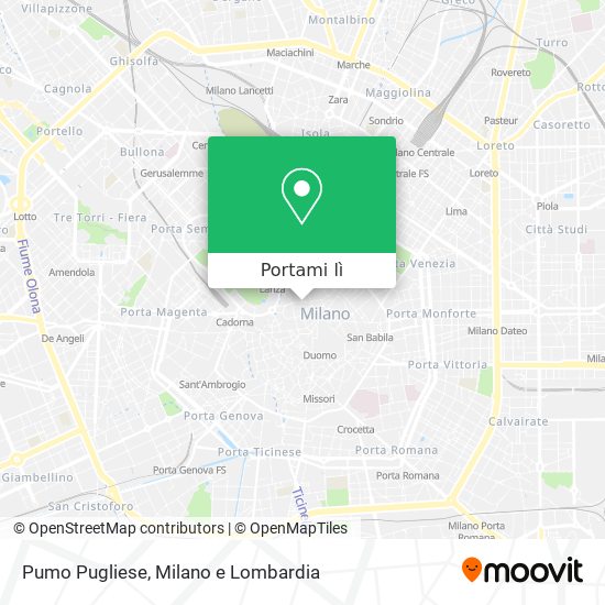 Mappa Pumo Pugliese