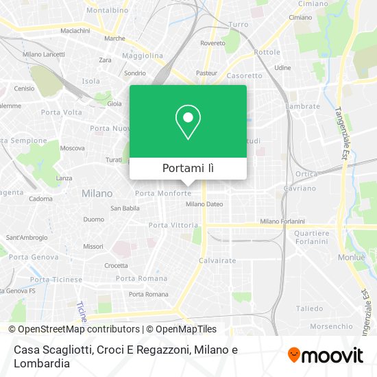 Mappa Casa Scagliotti, Croci E Regazzoni
