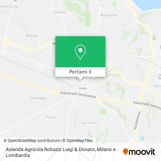 Mappa Azienda Agricola Robazzi Luigi & Donato