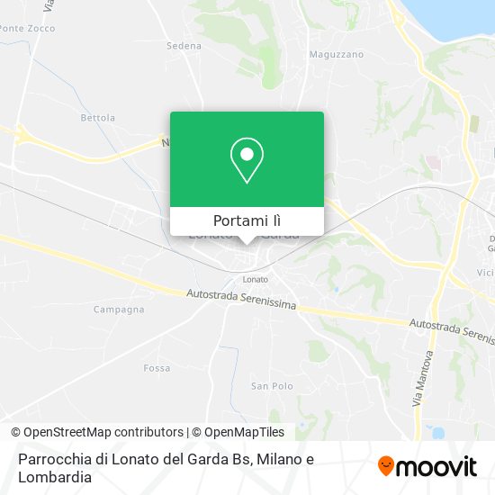 Mappa Parrocchia di Lonato del Garda Bs