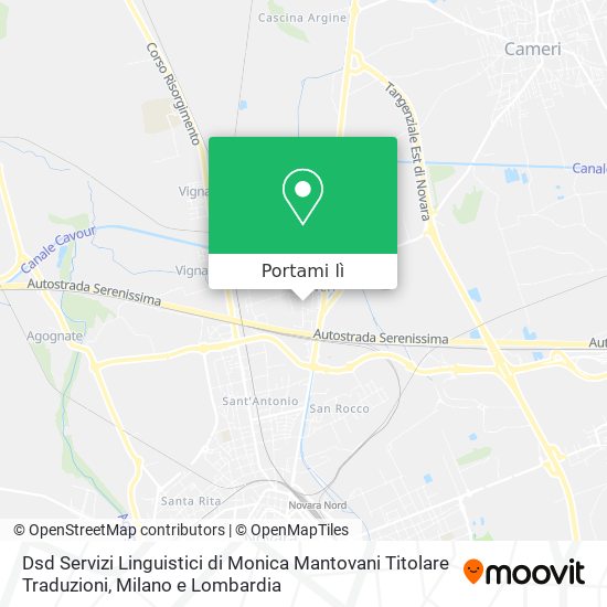 Mappa Dsd Servizi Linguistici di Monica Mantovani Titolare Traduzioni