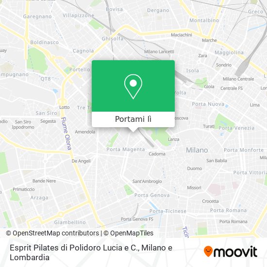 Mappa Esprit Pilates di Polidoro Lucia e C.