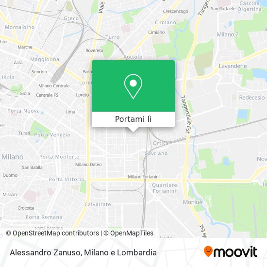 Mappa Alessandro Zanuso