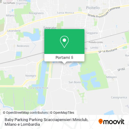 Mappa Baby Parking Parking Scacciapensieri Miniclub