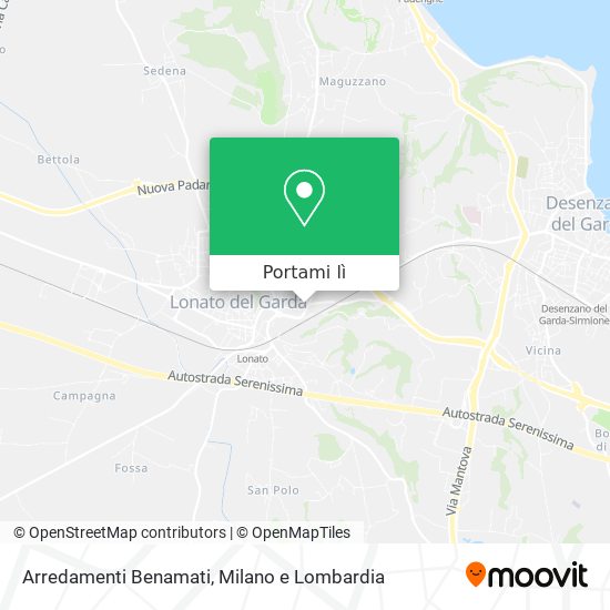 Mappa Arredamenti Benamati