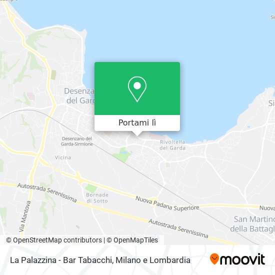 Mappa La Palazzina - Bar Tabacchi