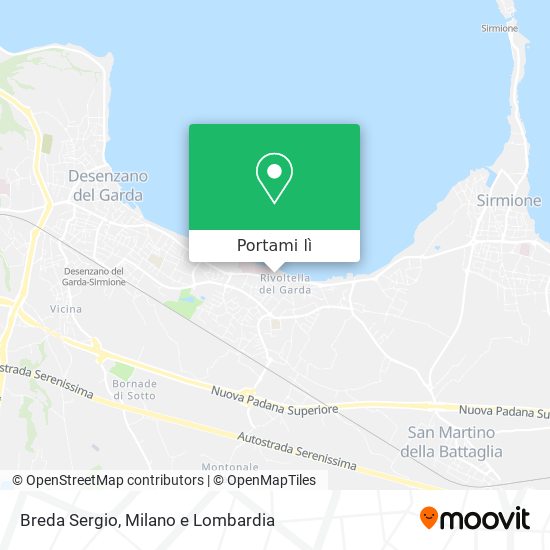 Mappa Breda Sergio