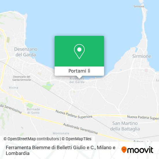 Mappa Ferramenta Biemme di Belletti Giulio e C.