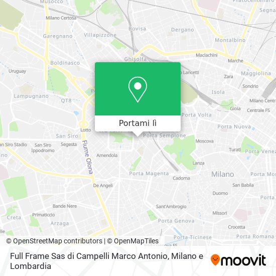 Mappa Full Frame Sas di Campelli Marco Antonio