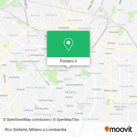 Mappa Rcs Sistemi