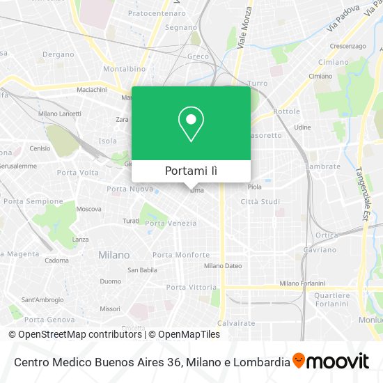 Mappa Centro Medico Buenos Aires 36