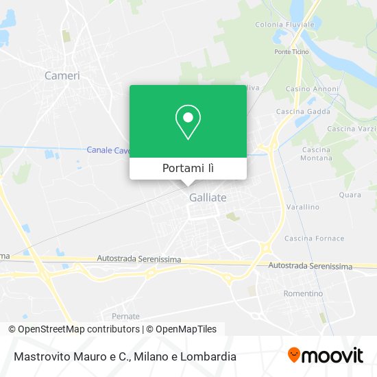 Mappa Mastrovito Mauro e C.