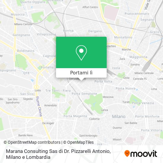 Mappa Marana Consulting Sas di Dr. Pizzarelli Antonio