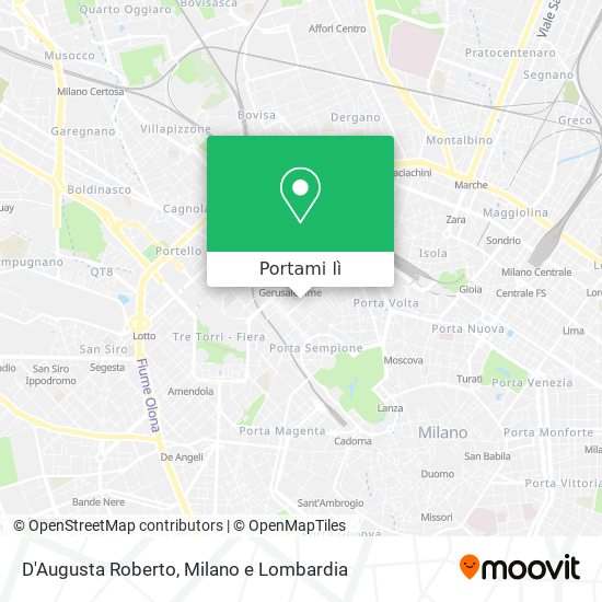 Mappa D'Augusta Roberto